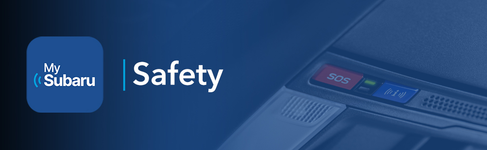 MySubaru Safety